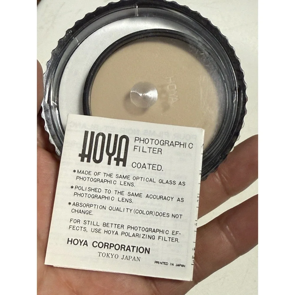 HOYA 58MM PL 81B Filter